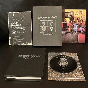 Bon Jovi These Days Album Promotional Box Set (CD) Postcards / Note Book